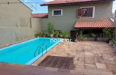 Sobrado com 3 dormitórios à venda, 274 m²- chácara inglesa - são paulo/sp