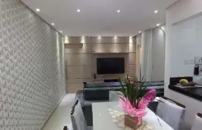 Apartamento a venda 83m² 3 quarto 2 suite 2 vaga  todo planejado na rua viena santo andré
