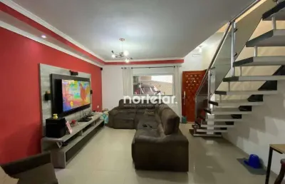 Sobrado de 4 quartos um sendo suite imovel de 200m, localizado no jd. princesa, imovel nao tem nada pra fazer todo reformado com armarios planejados n