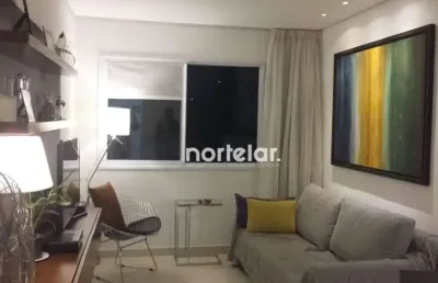 Apartamento mobiliado com 2 quartos à venda, 44 m² por r$ 350.000 - campos elíseos - são paulo/sp
