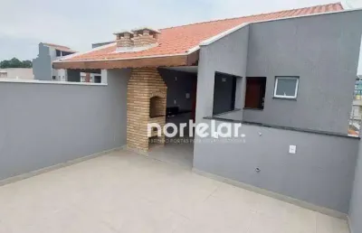 Cobertura a venda 2 quarto 1 suite  1 vaga predio sem condomio jardim utinga santo andré