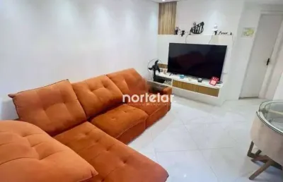 Apartamento com 2 dormitórios à venda, 55 m² por r$ 370.000,00 - jardim maristela - são paulo/sp