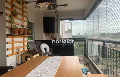 Apartamento à venda, 92 m² por r$ 1.190.000,00 - vila anastácio - são paulo/sp