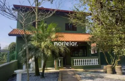 Sobrado com 4 dormitórios à venda, 462 m² por r$ 1.589.000,00 - sítio do francês - ribeirão pires/sp