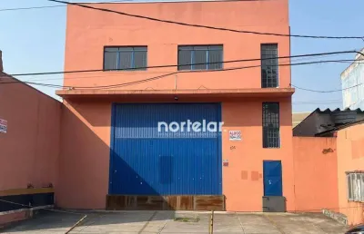 Galpão para alugar, 400 m² por r$ 15.950,00/mês - vila anastácio - são paulo/sp
