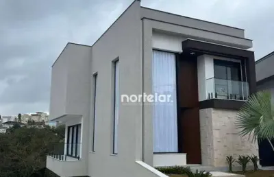 Casa com 4 suítes à venda, 430 m² - condomínio new ville - santana de parnaíba/sp