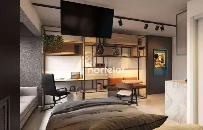 Studio com 1 dormitório à venda, 27 m² por r$ 410.000,00 - sumarezinho - são paulo/sp