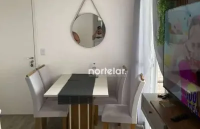 Apartamento a venda 47m² 2 dormitorio 1 vaga em francisco  morato