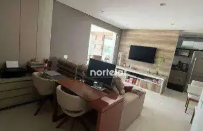 Apartamento com 2 dormitórios à venda, 87 m² por r$ 1.120.000,00 - vila anastácio - são paulo/sp