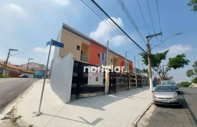 Sobrado novo a venda 2 dormitorio sendo 2 suites 1 vaga de garagem na vila califórnia por apena 429.000