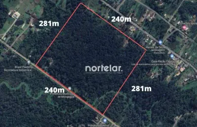 Terreno à venda, 67440 m² por r$ 2.500.000,00 - jardim colúmbia - mongaguá/sp