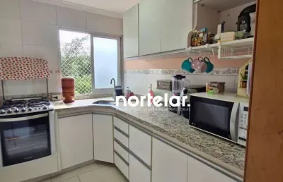 Apartamento portal dos bandeirantes - 2 dormitórios à venda, 49 m² por r$ 340.000 - jardim íris - são paulo/sp