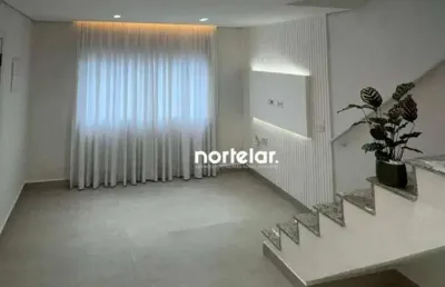 Sobrado com 3 quartos à venda, 100 m² por r$ 655.000 - conjunto residencial novo pacaembu - são paulo/sp