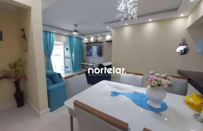 Apartamento com 2 quartos à venda, 86 m² por r$ 580.000 - vila caiçara - praia grande/sp