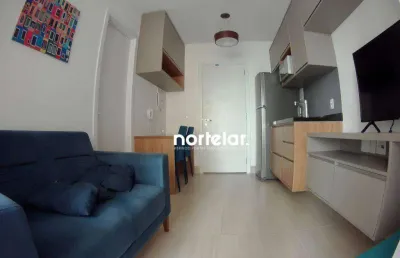 Apartamento com 1 dormitório para alugar, 41 m² por r$ 3.741,38/mês - barra funda - são paulo/sp