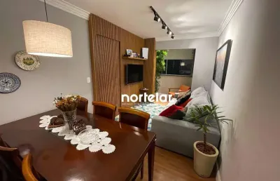 Apartamento com 2 dormitórios à venda, 52 m² por r$ 390.000,00 - vila mangalot - são paulo/sp