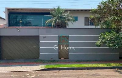 Sobrado alto padrão com 4 dormitórios à venda, 290 m² por r$ 1.350.000,00 - jardim nápoles - londrina/pr