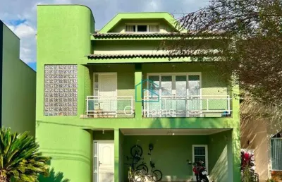 Excelente sobrado com 5 dormitórios à venda, 380 m² por r$ 1.750.000 - condomínio golden park - londrina/pr