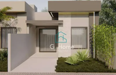 Ótima casa em construção com 3 dormitórios à venda, 88 m² por r$ 579.000 - condomínio morada das flores - cambé/pr