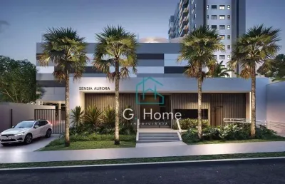 Apartamento com 2 dormitórios à venda, 56 m² por r$ 138.000,00 - aurora - londrina/pr