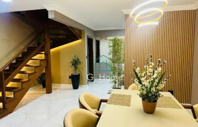 Lindo triplex com 3 dormitórios à venda, 250 m² por r$ 1.200.000 - jardim higienópolis - londrina/pr