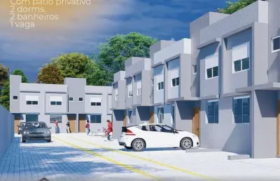 Casa com 2 quartos à venda na Rua Miguel Ascolese, 125, Vila Nova, Porto Alegre