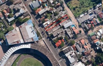 Terreno à venda na Avenida Doutor Carlos Barbosa, 370, Azenha, Porto Alegre