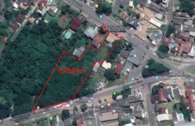 Terreno à venda na Avenida Rodrigues da Fonseca, 1883, Vila Nova, Porto Alegre
