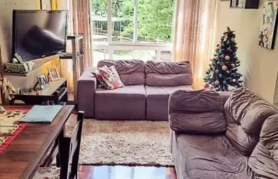 Atenção c. jardim ap. 2 dorm. mobiliado com box coberto