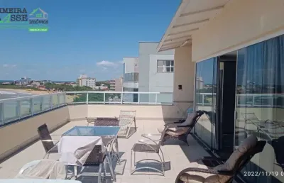 Cobertura com 4 quartos à venda na beira-mar, 1, praia dos castelhanos, anchieta por r$ 1.500.000