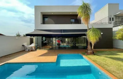 Casa à venda com 328m², 4 quartos, no condomínio colina do sabiá em ribeirão preto /sp imobiliária  em ribeirão preto brioni imóveis