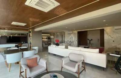 Apartamento alto padrão com 507m², 4 suítes à venda no edifício cidade de paris em ribeirão preto/sp i imobiliária brioni imóveis