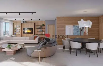 Apartamento de alto padrão a venda com 367 m2, 4 suítes no condomínio cidade de seattle em ribeirão preto i imobiliária brioni imóveis