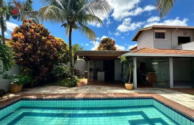 Casa com 4 dormitórios, 271 m², condomínio santa helena em ribeirão preto/sp i imobiliária brioni imóveis