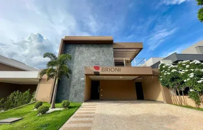 Casa quinta da primavera, 5 suítes / 5 quartos 240 m² a venda em ribeirão preto/sp i imobiliária i brioni imóveis