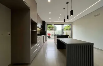 Casa térrea alto padrão com 162 m², 3 quartos (3 suítes)à venda no condomínio san marco em ribeirão preto/sp i imobiliária brioni imóveis