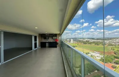 Apartamento alto padrão com 237m², 3 quartos/suítes à venda no edifício cidade de vancouver em ribeirão preto/sp i imobiliária brioni imóveis