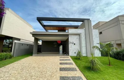 Casa térrea alto padrão no condomínio alphaville 1 250m² 3 quartos/suíte à venda, em ribeirão preto/sp i imobiliária em ribeirão preto ibrioni imóveis