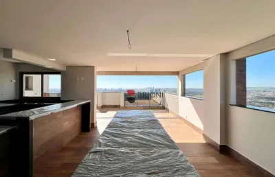 Cobertura penthouse a venda com 259 m2, 3 quartos/suíte no condomínio colina do ipe em ribeirão preto i imobiliária brioni imóveis