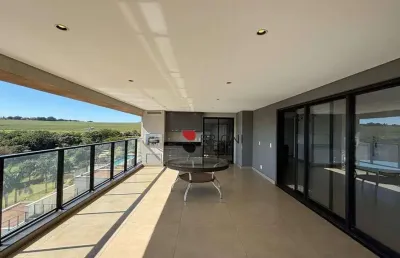 Apartamento alto padrão em edifício tayga, 298m², 4 quartos/suítes no jardim olhos d'água i imobiliária em ribeirão preto/sp i brioni imóveis