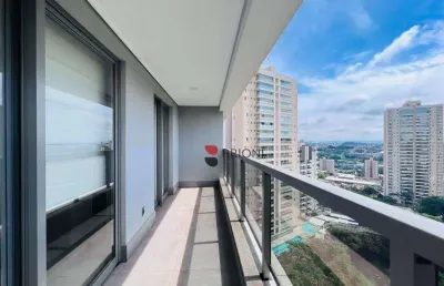 Apartamento alto padrão edifício le monde com 1 quartos/suítes para locação no jardim botânico ribeirão preto/sp