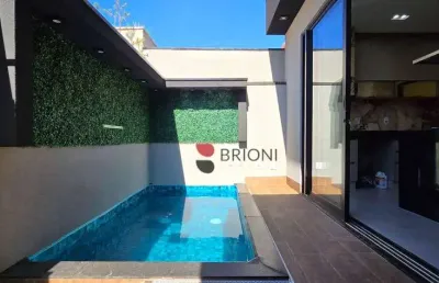 Casa alto padrão no condomínio vila romana 1, 152m² 3 quartos/suítes à venda, em ribeirão preto/sp i imobiliária em ribeirão preto i brioni imóveis