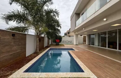 Casa com 3 dormitórios à venda, 415 m² por r$ 3.290.000,00 - alphaville iii - ribeirão preto/sp