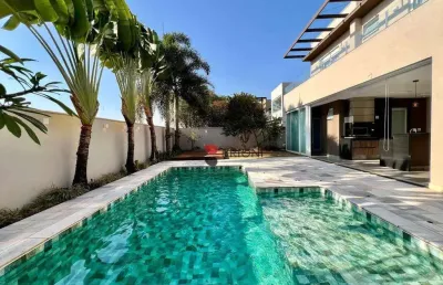 Sobrado alto padrão com 360 m², possui 5 suítes, à venda no condomínio alphaville 1 em ribeirão preto i imobiliária brioni imóveis
