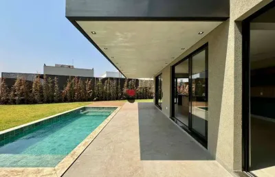 Casa alto padrão 353m² com 4 quartos (suítes) em condomínio fechado vila do golf em ribeirão preto i imobiliária em ribeirão preto sp