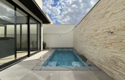Casa térrea alto padrão com 157m², 3 quartos/suítes à venda no condomínio san marco em ribeirão preto/sp | imobiliária brioni imóveis