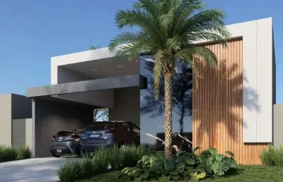 Casa alto padrão com 192m², 3 quartos/suítes à venda no condomínio quinta dos ventos em ribeirão preto/sp i imobiliária brioni imóveis