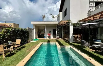 Casa alto padrão com 300m², 4 quartos à venda no condomínio colina do sabiá em ribeirão preto/sp i imobiliária brioni imóveis