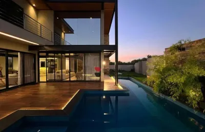 Casa alto padrão à venda com, 387,35m², 4 quartos/suítes, no condomínio terras de siena, em ribeirão preto - sp | imobiliária brioni imóveis