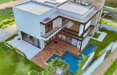 Casa alto padrão à venda com, 387,35m², 4 quartos/suítes, no condomínio terras de siena, em ribeirão preto - sp | imobiliária brioni imóveis